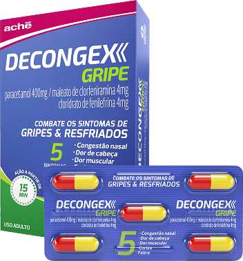 Decongex Gripe Capsúlas